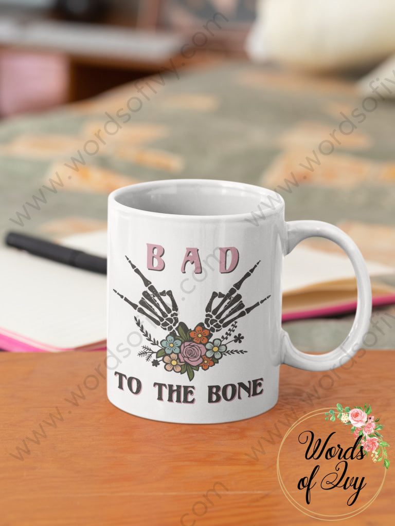 Coffee Mug - Bad to the bone 220320004 | Nauti Life Tees