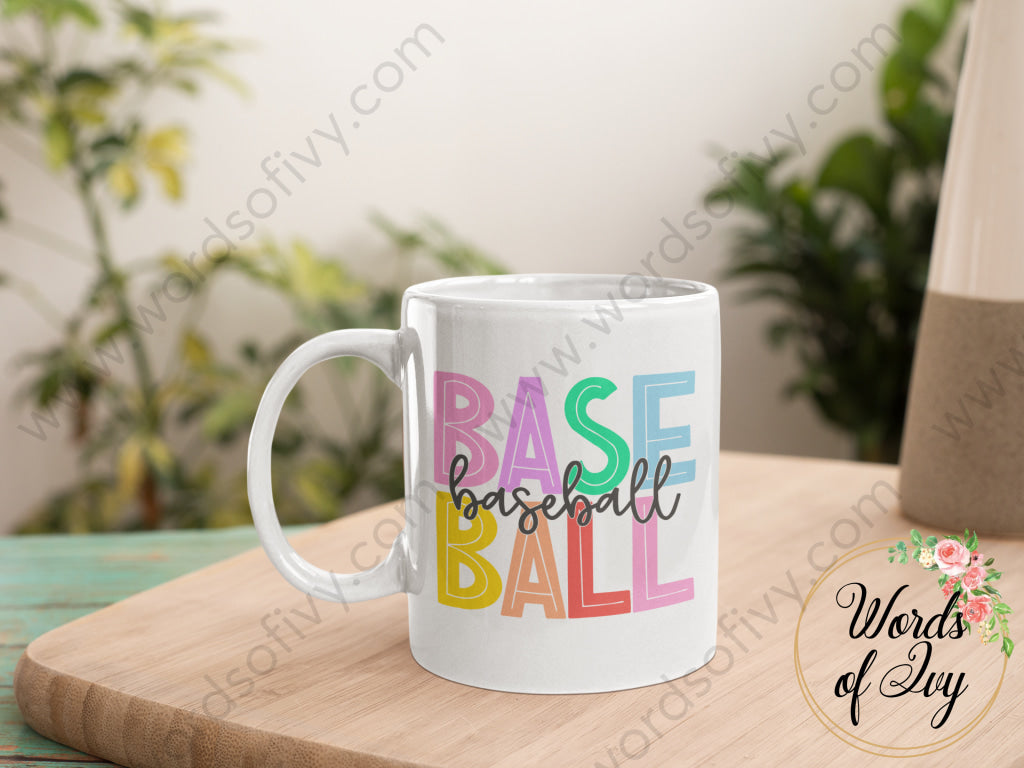 Coffee Mug - BASEBALL 230719006 | Nauti Life Tees