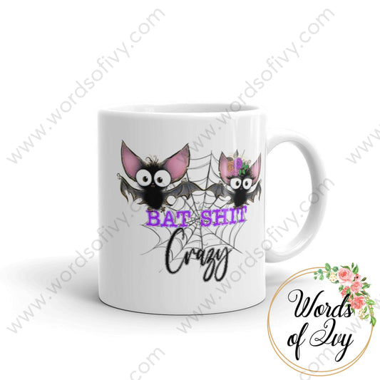 Coffee Mug - Bat Shit Crazy 2 230703003 | Nauti Life Tees