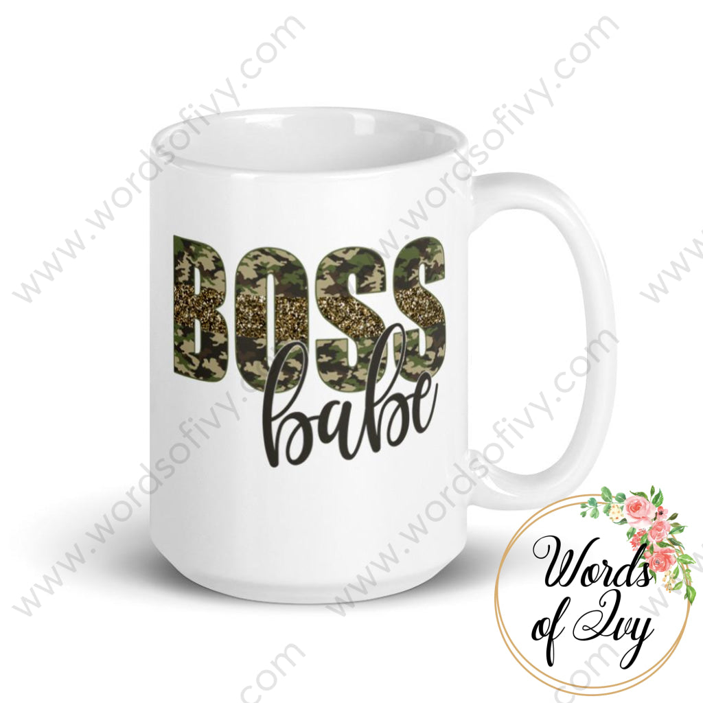 Coffee Mug - Boss Babe 230703085 | Nauti Life Tees