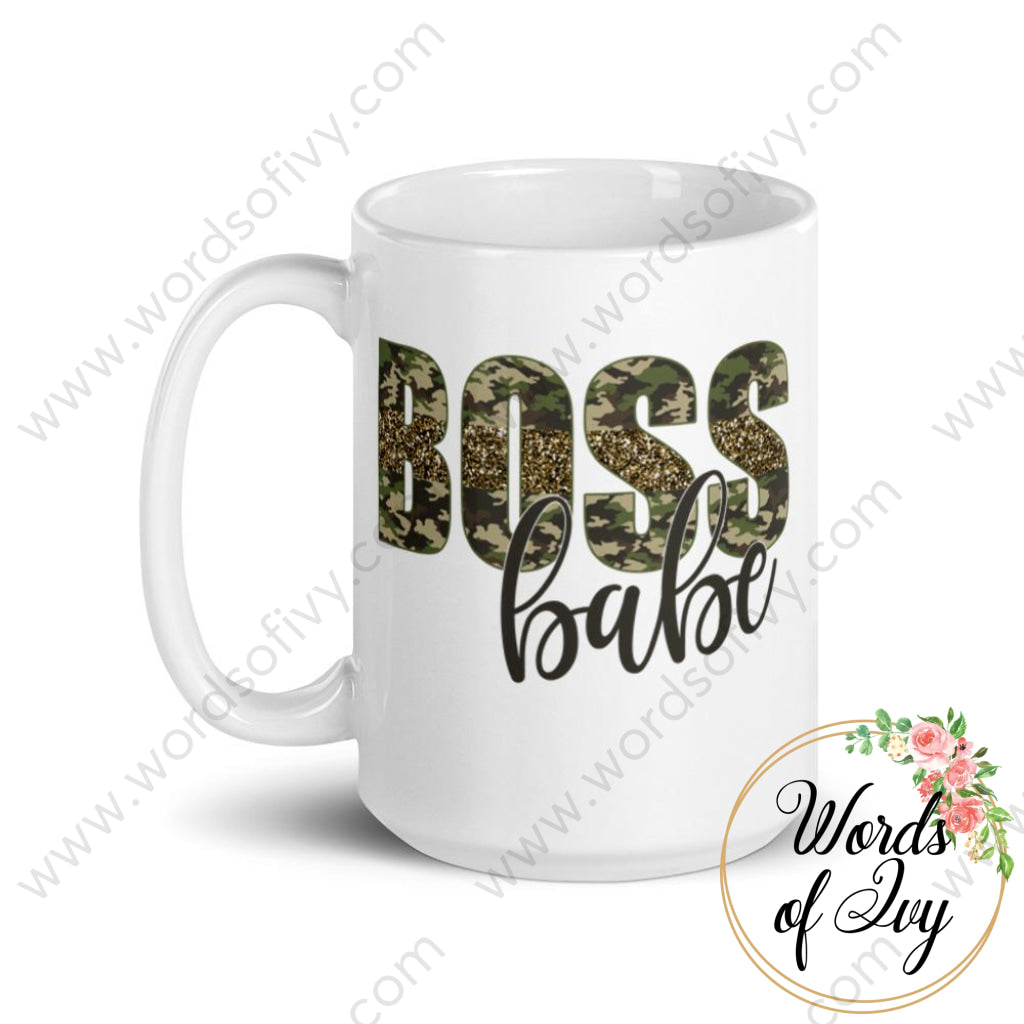 Coffee Mug - Boss Babe 230703085 | Nauti Life Tees