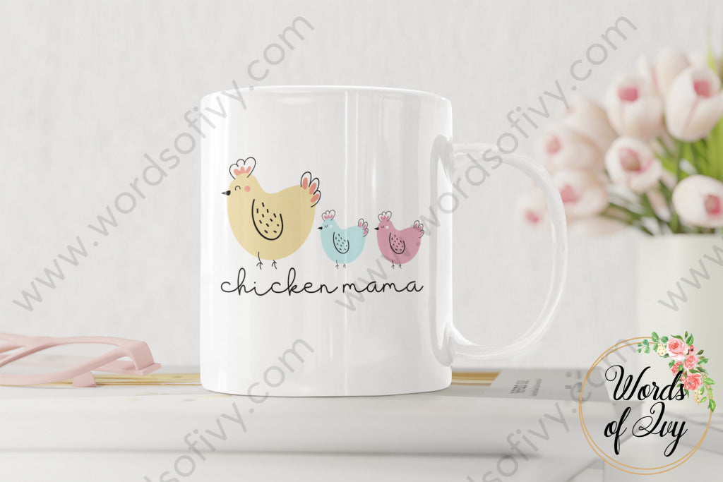 Coffee Mug - Chicken Mama 220409007 | Nauti Life Tees