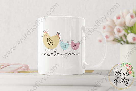 Coffee Mug - Chicken Mama 220409007 | Nauti Life Tees