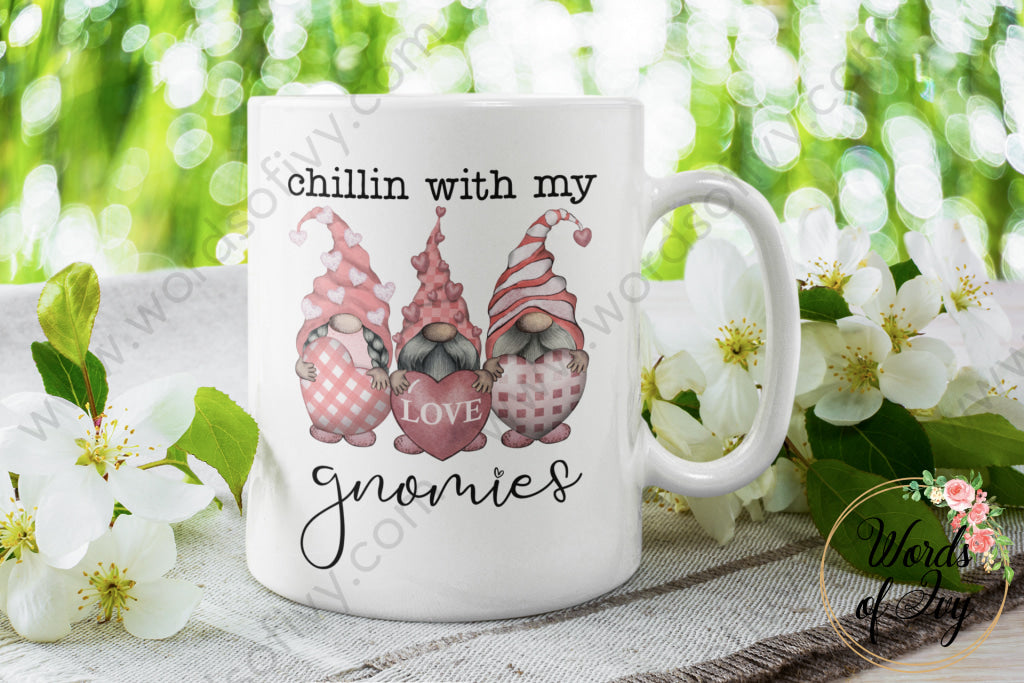 Coffee Mug - Chillin with my gnomies 220116006 | Nauti Life Tees