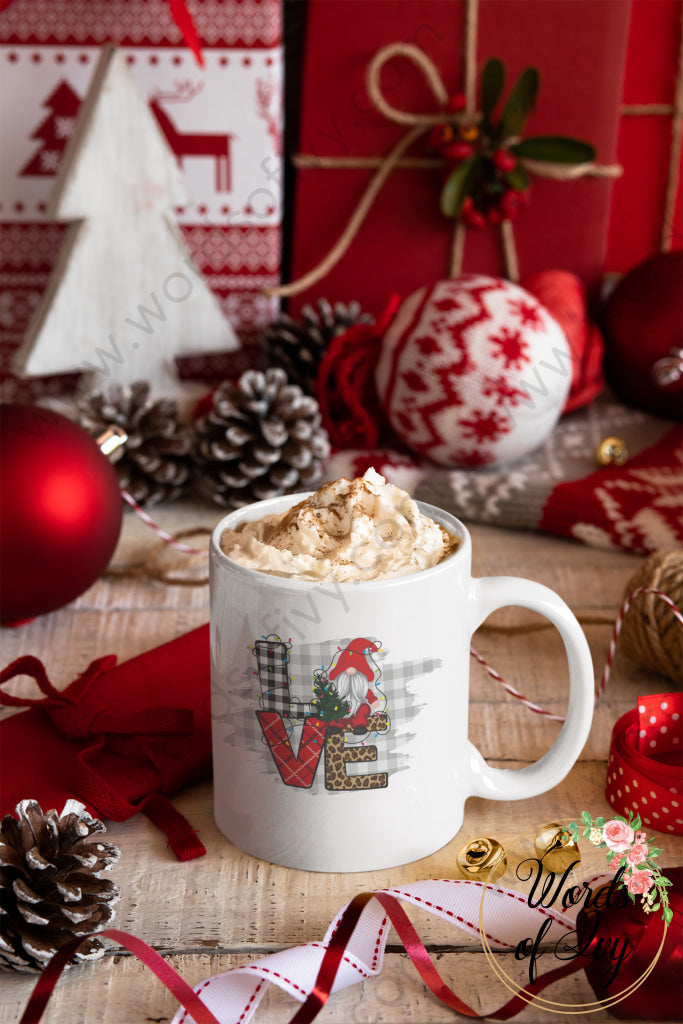 Coffee Mug - Christmas Gnome Love 211117001 | Nauti Life Tees