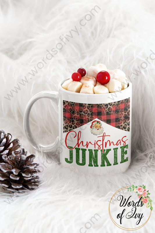 Coffee Mug - Christmas Junkie 211209005 | Nauti Life Tees