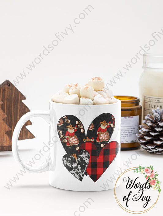 Coffee Mug - Country Christmas Heart Trio 211210003