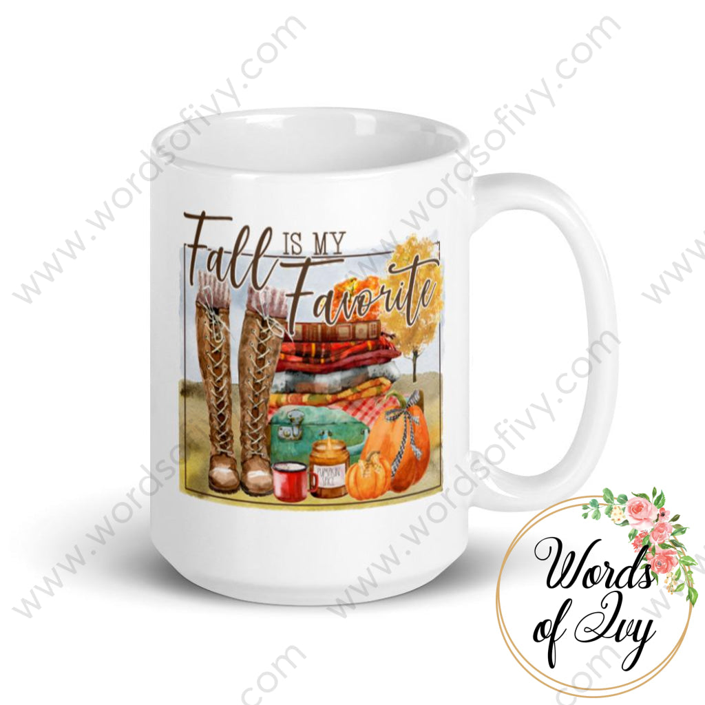 Coffee Mug - Fall Is My Favorite 15Oz