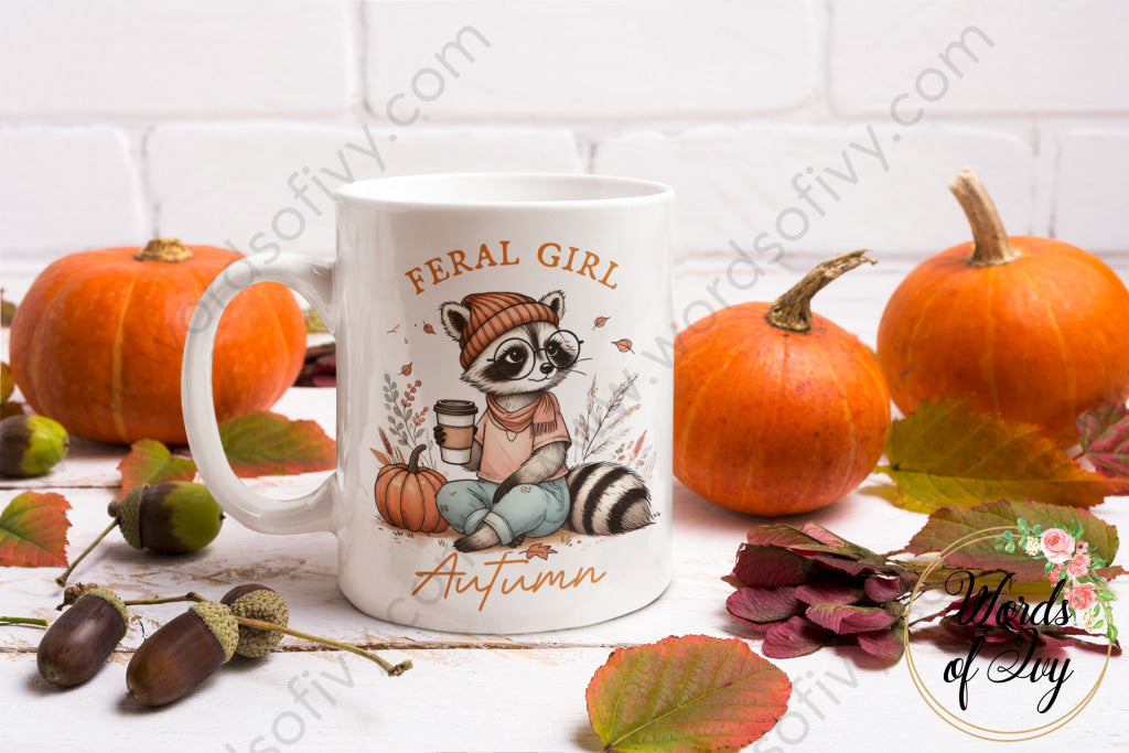 Coffee Mug - Feral Girl Autumn 2408081116