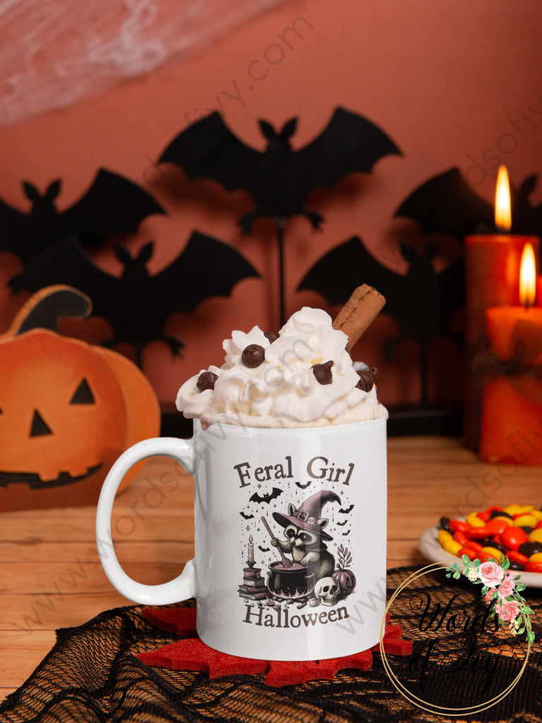 Coffee Mug - Feral Girl Halloween 240814031