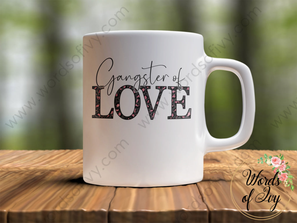 Coffee Mug - Gangster Of Love Pink Black 240724040