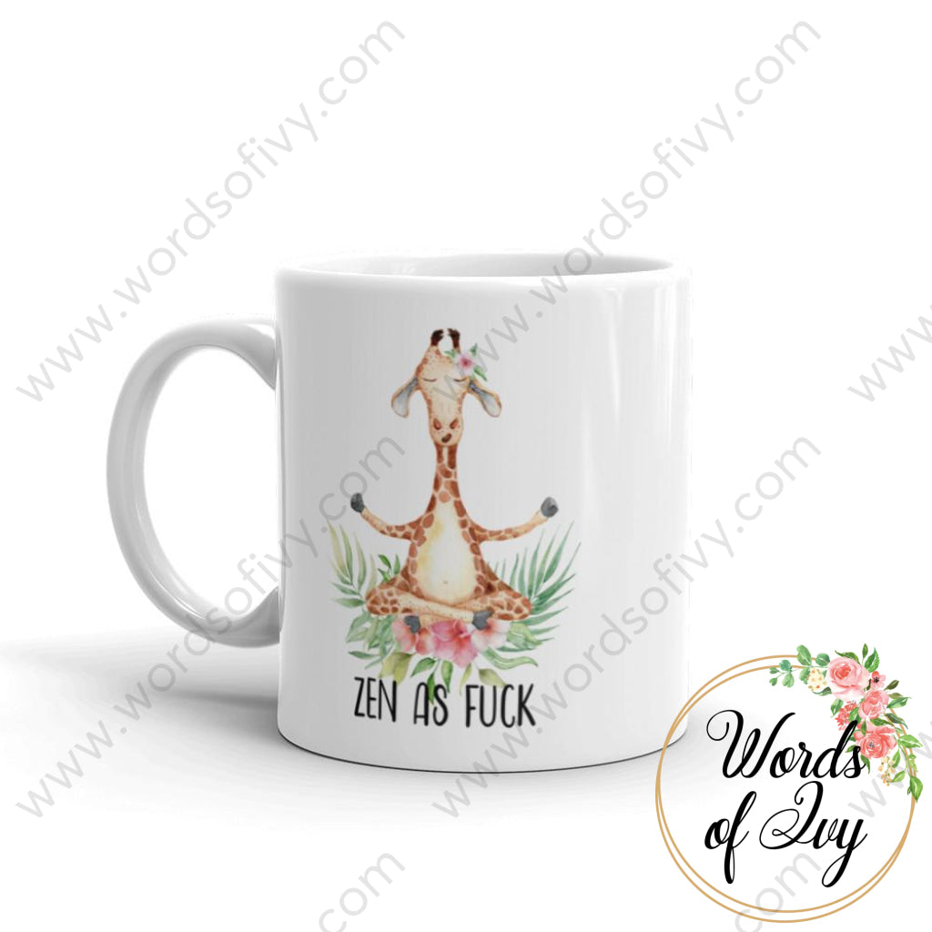 Coffee Mug - Giraffe Zen As Fuck
