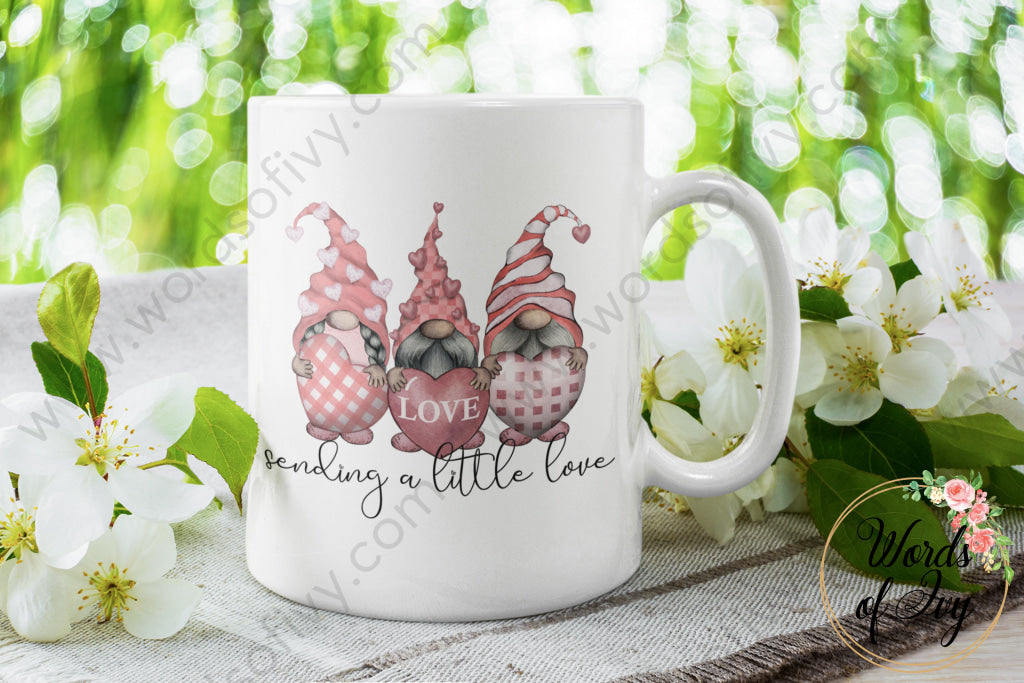 Coffee Mug - Gnome Sending A Little Love 220116008