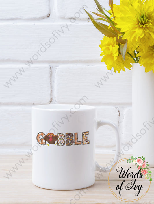 Coffee Mug - Gobble Turkey 240720028