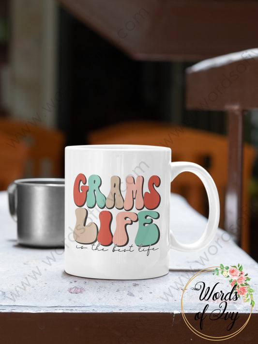 Coffee Mug - Grams Life Is The Best 240309010