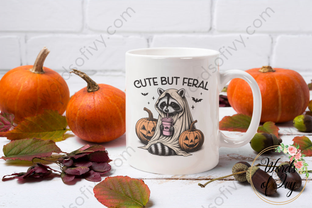 Coffee Mug - Halloween Cute But Feral 240814002