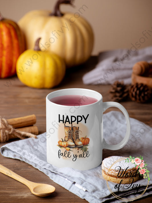 Coffee Mug - Happy Fall Y’all 240808006