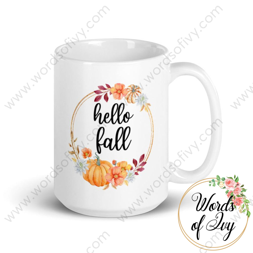 Coffee Mug - Hello Fall 230703027 | Nauti Life Tees