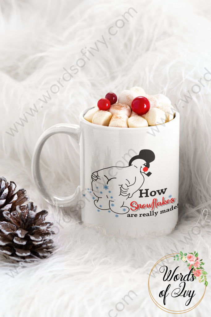 Coffee Mug - How Snowflakes Are Really Made 211213002