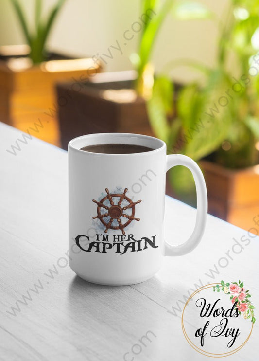 Coffee Mug - I'm her captain 221010004 | Nauti Life Tees