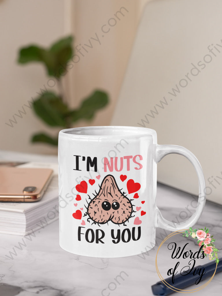 Coffee Mug - I'm nuts for you 220111004 | Nauti Life Tees