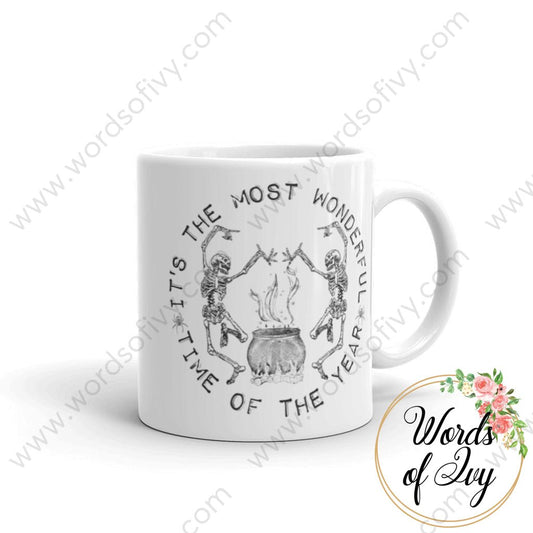 Coffee Mug - It's the most wonderful time of the year skeletons 230703069 | Nauti Life Tees