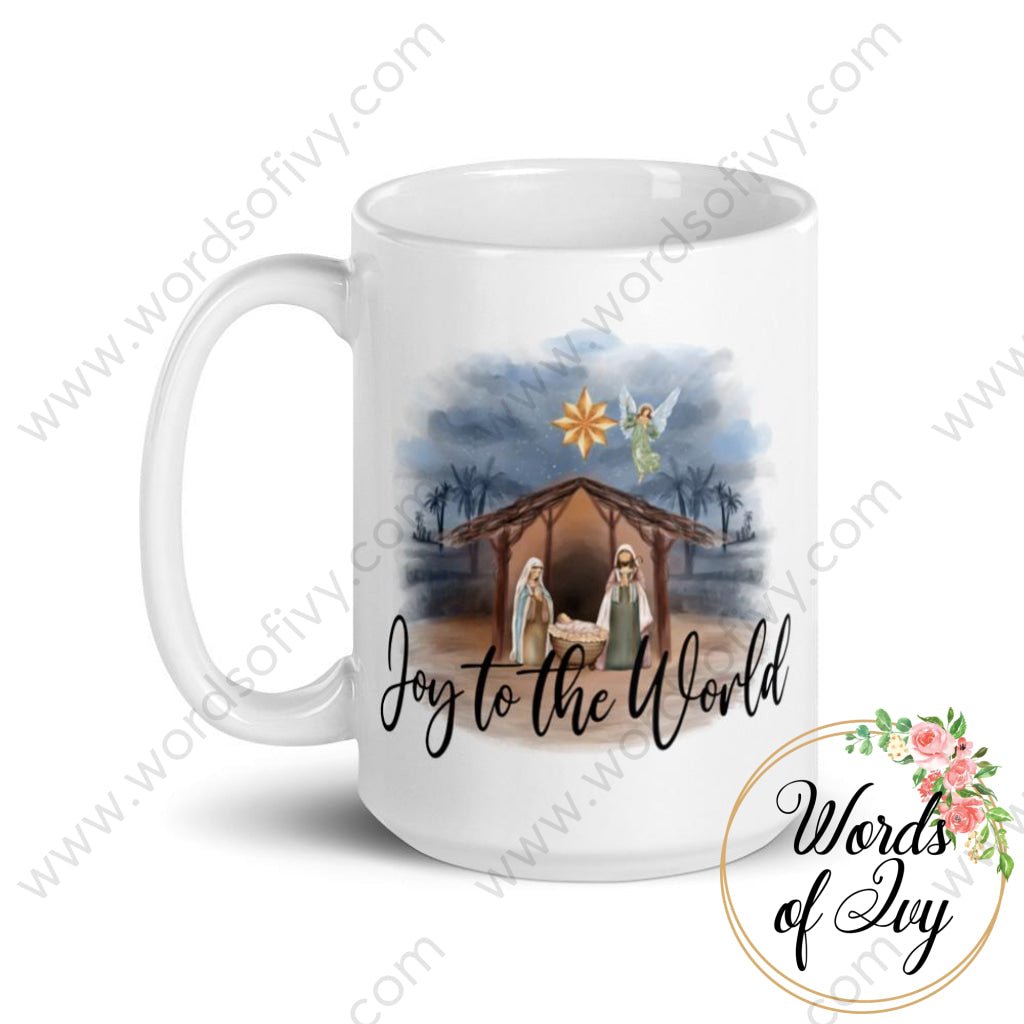 Coffee Mug - Joy to the World Nativity 230703022 | Nauti Life Tees