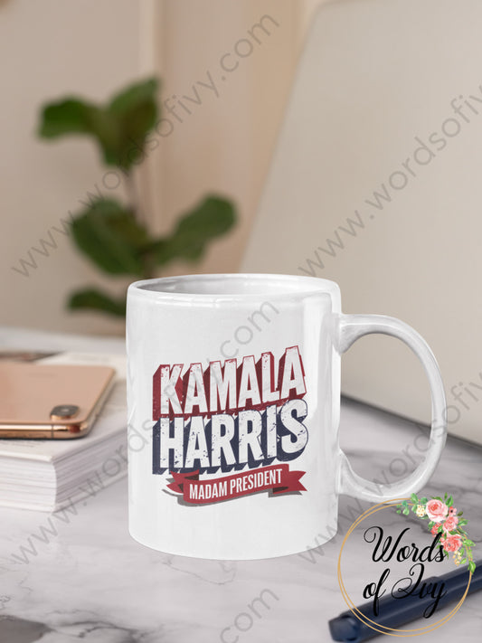 Coffee Mug - Kamala Harris Madam President 240808067