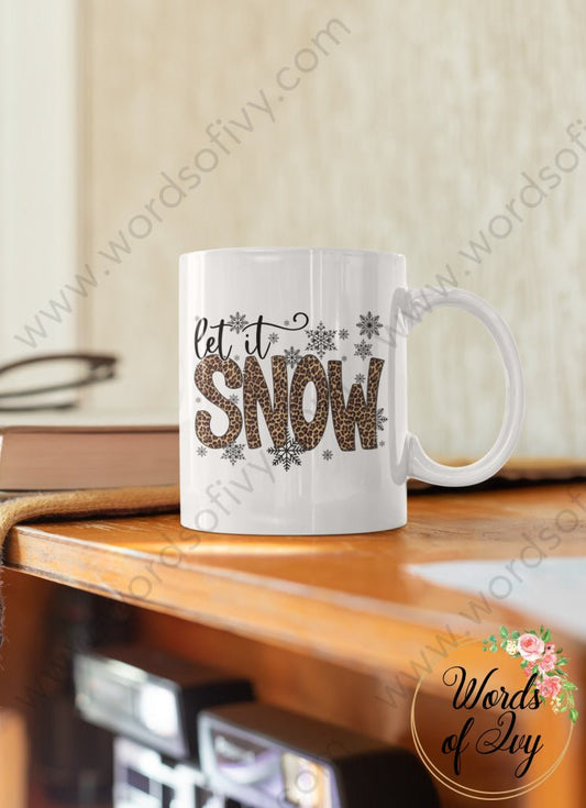 Coffee Mug - LET IT SNOW 230703093 | Nauti Life Tees