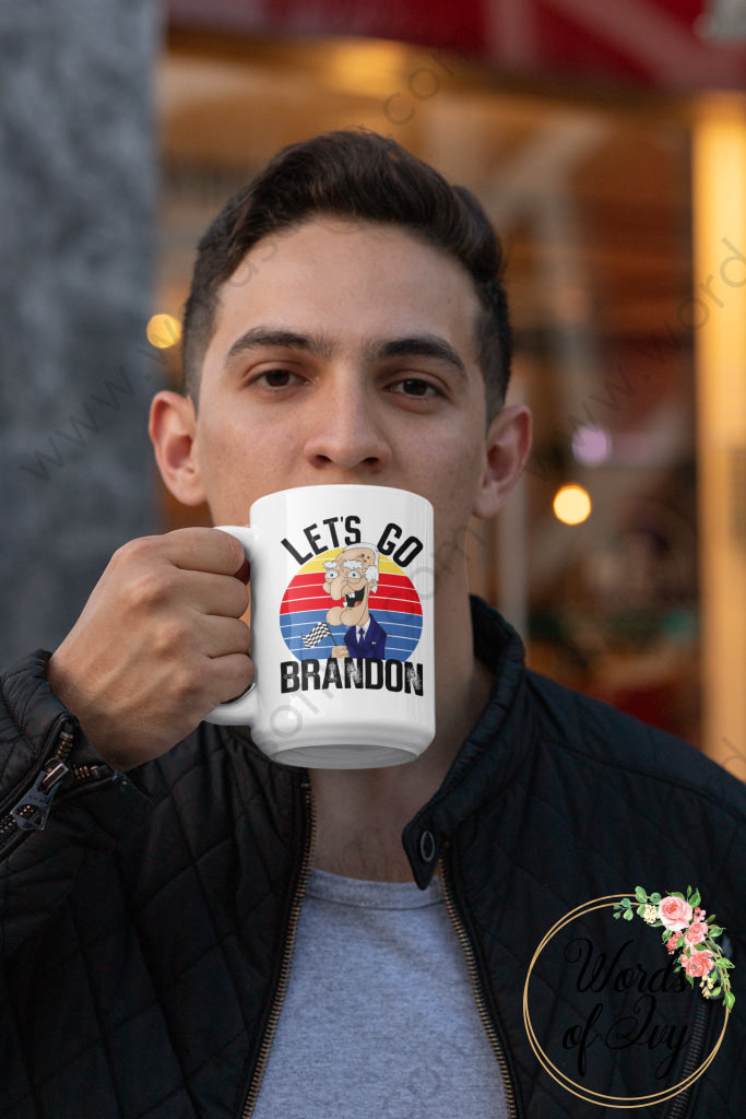 Coffee Mug - Let's go Brandon 211021002 | Nauti Life Tees