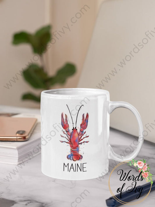 Coffee Mug - Maine Lobster 221202003 | Nauti Life Tees