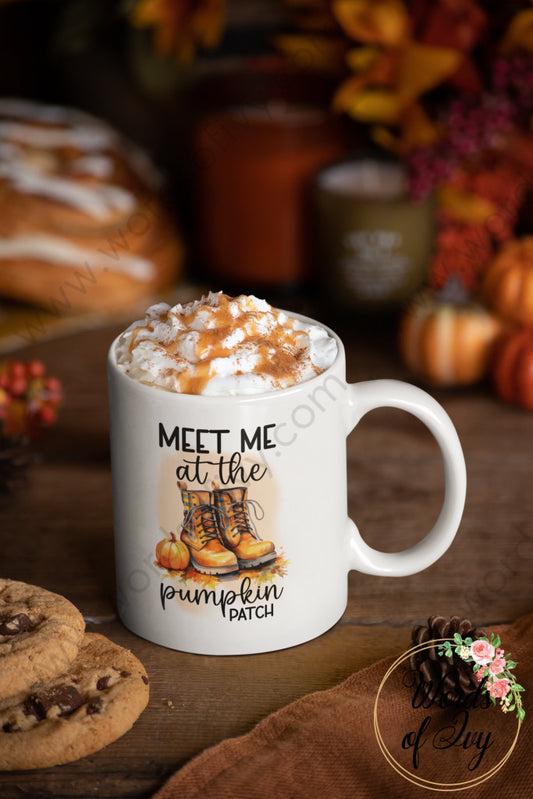 Coffee Mug - Meet Me At The Pumpkin Patch 240808005