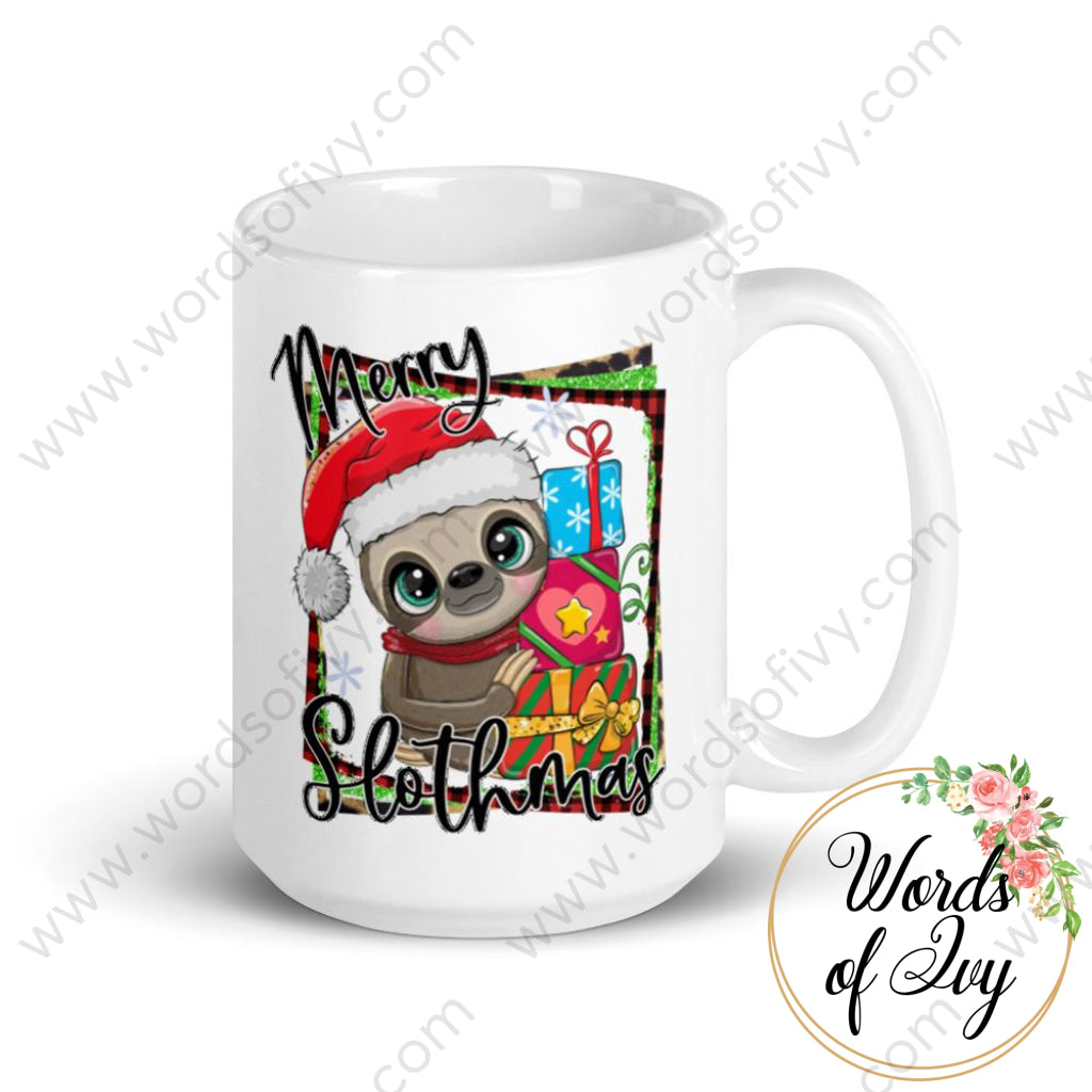 Coffee Mug - Merry Slothmas 230703096 | Nauti Life Tees