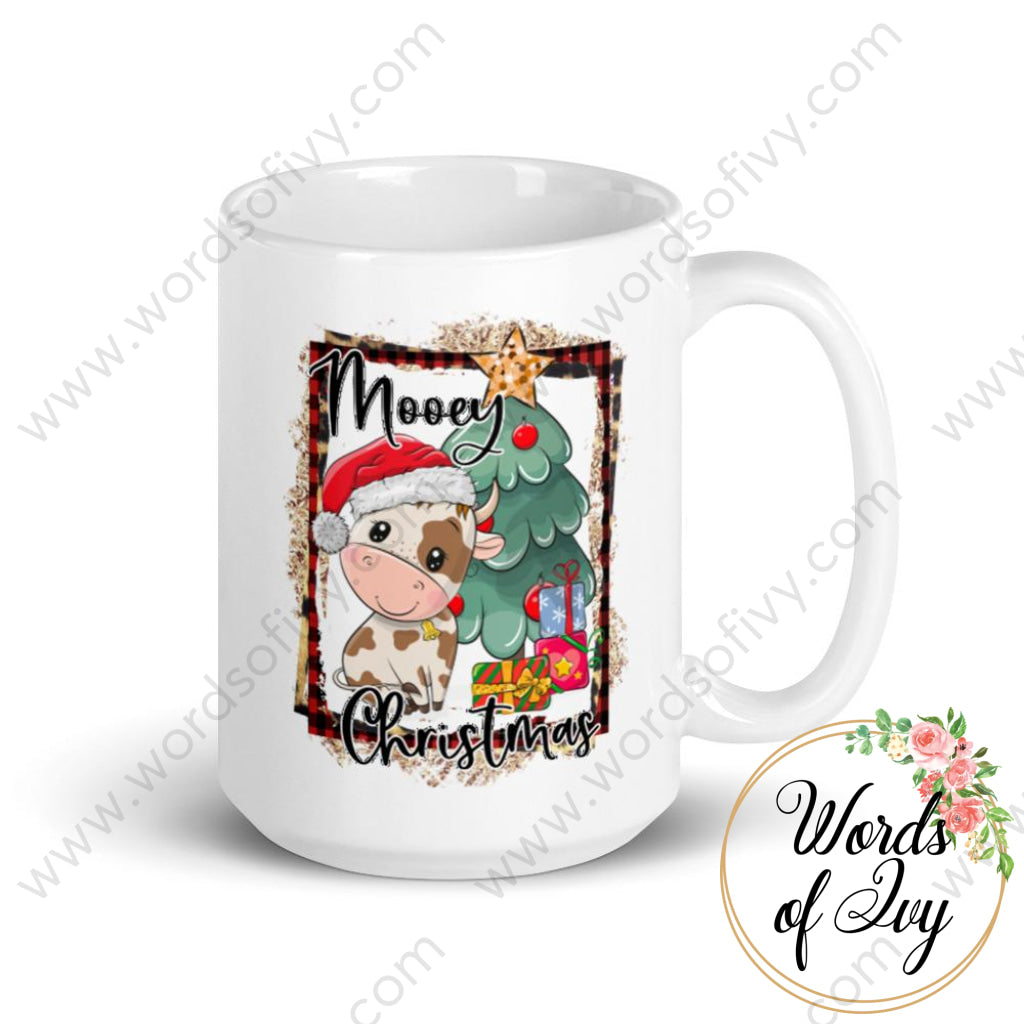 Coffee Mug - Mooey Christmas 230703095 | Nauti Life Tees