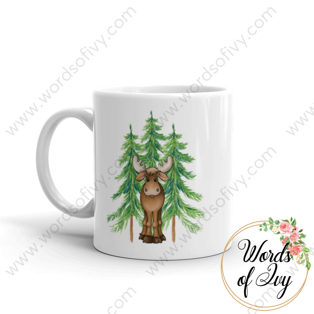 Coffee Mug - Moose With Trees