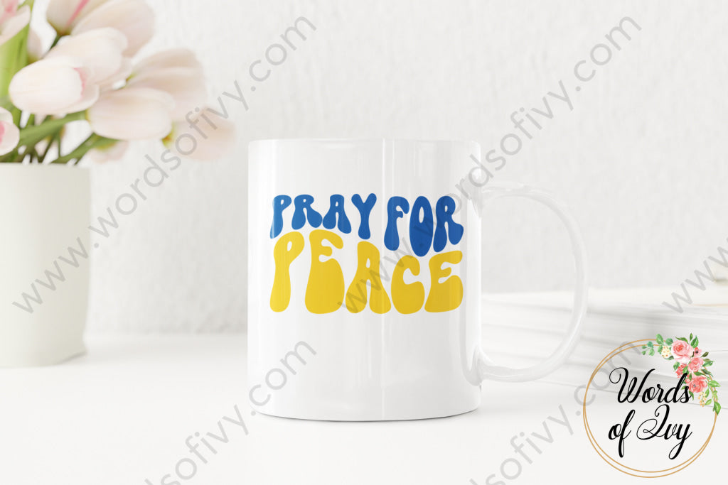 Coffee Mug - Pray For Peace 220305015