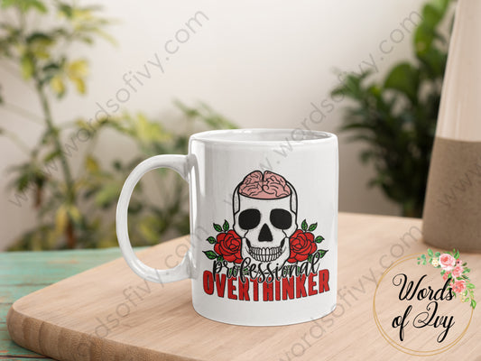 Coffee Mug - Professional Overthinker 220107001 | Nauti Life Tees