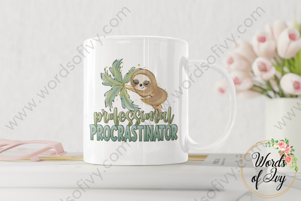 Coffee Mug - Professional Procrastinator 220227014 | Nauti Life Tees