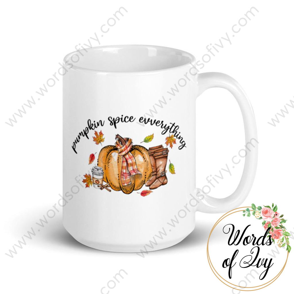 Coffee Mug - Pumpkin Spice Everything 230703032 | Nauti Life Tees