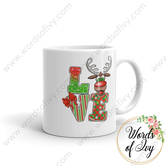 Coffee Mug - Reindeer Love | Nauti Life Tees