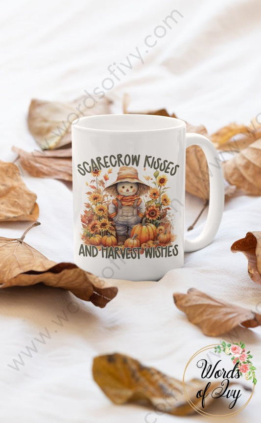Coffee Mug - Scarecrow Kisses And Harvest Wishes 230906010
