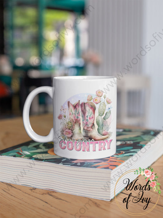 Coffee Mug - SHE'S GONE COUNTRY 230507015 | Nauti Life Tees