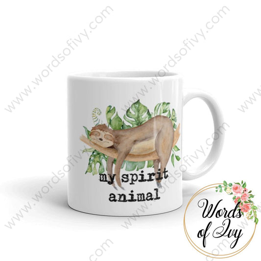Coffee Mug - Sloth My Spirit Animal 11Oz