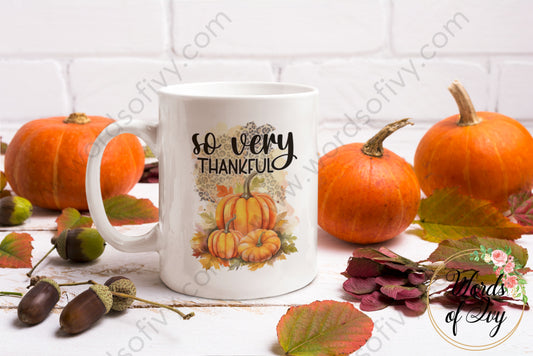 Coffee Mug - So Very Thankful 240808142