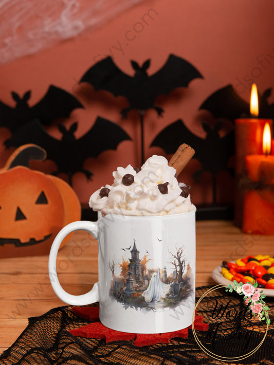 Coffee Mug - Spooky Ghost 230823001 | Nauti Life Tees