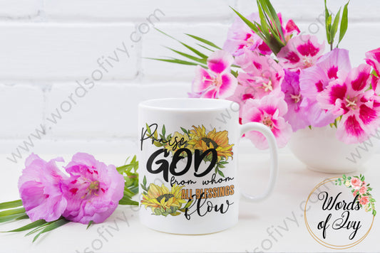 Coffee Mug - Sunflower Praise God 220411010