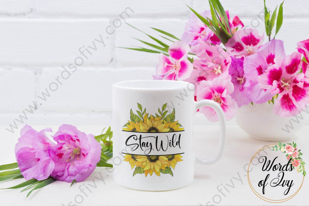 Coffee Mug - Sunflower Stay Wild 220411009