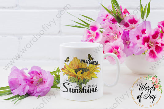 Coffee Mug - Sunflower Wildflower in love with Sunshine 220411004 | Nauti Life Tees