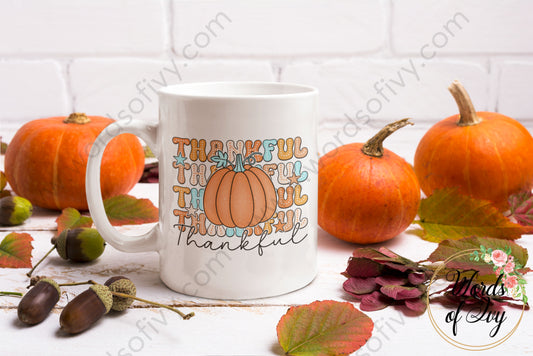 Coffee Mug - Thankful Pumpkin 240808137