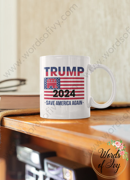 Coffee Mug - Trump Save America Again 240814084